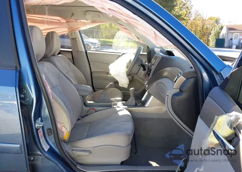 2009 Subaru Forester 2.5X from USA, damaged, VIN JF2SH63629G719843